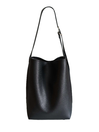 Large Simple Pattern Bucket Bag