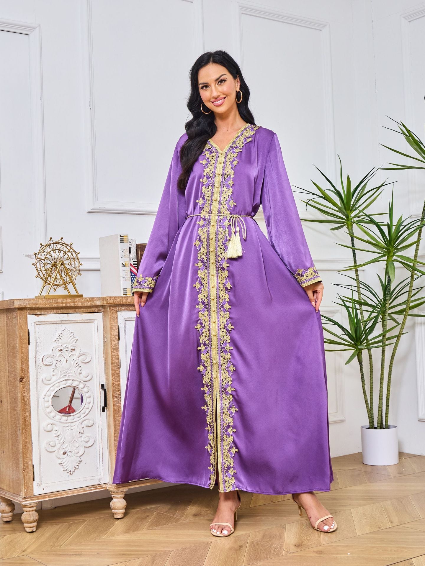 Ramadan purple robe