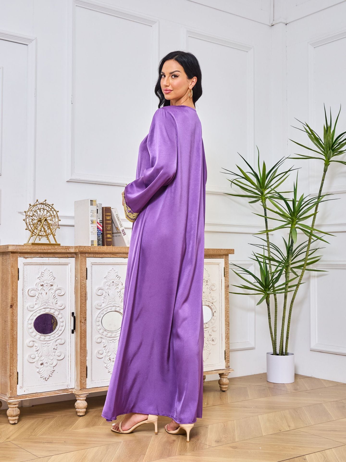 Ramadan purple robe