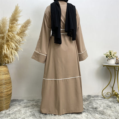 Ramadan Striped Cardigan Robe