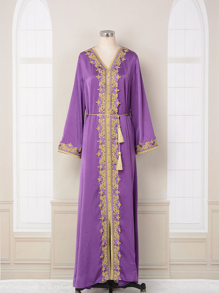 Ramadan purple robe