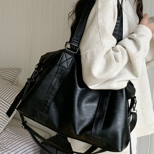 Casual black Travel Bag